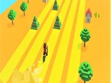 Infinite Bike Runner-Spiel 3D