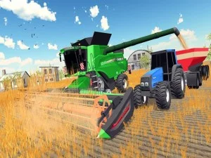 Echter Dorftraktor-Landwirtschafts-Simulator 2020