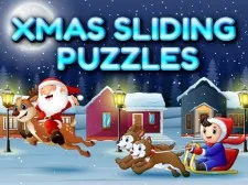 Weihnachts-Schiebepuzzles